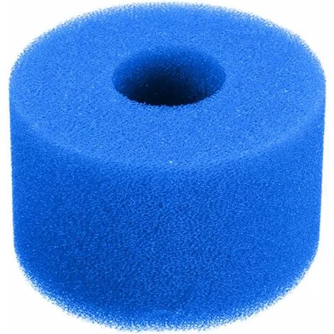 GDRHVFD Filtre Éponge, Éponge De Cartouche Filtrante, Éponge De Filtre De Piscine, Cartouche De Remplacement Lavable Réutilisable, Filtre D'Éponge De Filtre De Bain À Remous -1Pcs-Blue-108*40*73Mm – Image 2