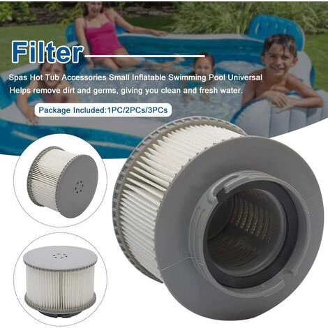 GDRHVFD 3 Pcs Spa Filter Cartouches Pour Mspa, Cartouches Filtrantes De Remplacement De Filtres De Piscine Pour Baignoire,Spa,Piscine, Vous Donnant De L'Eau Propre Et Fraîche – Image 5