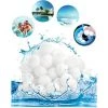 FVBJD ® Balles Filtrantes Pour Piscine 700 G | Filtre Pour Système De Filtre à Sable | Remplace 25 Kg De Sable Filtrant | Boules Filtrantes Extra Durables Pour Une Eau Claire