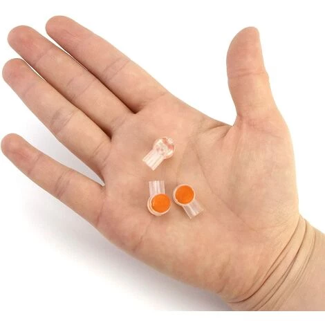 FVBJD 200Pcs Connecteurs Épissure UY2, Connecteurs De Câble Téléphonique Pour Câble De Données Câble Téléphone (K2) – Image 5