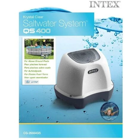 Système D'eau Salée Intex QS400 Avec Krystal Clear (max. 17 413 Litres) - 26664GS â Image 4