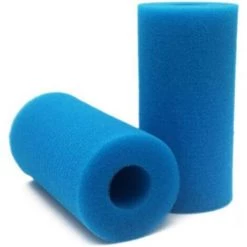 TINOR Éponge Filtrante Type A, Mousse Pour Filtre Piscine, Filtre Piscine Lavable Reutilisable, Filtre Éponge Cartouche, Filtre Spa Intex Reutilisable, 2 Pièces