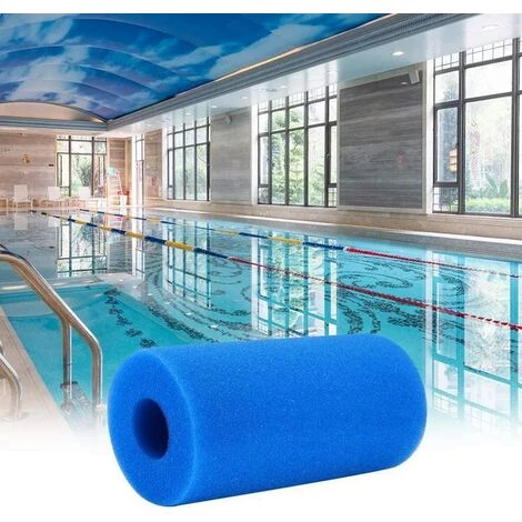 TINOR Éponge Filtrante Type A, Mousse Pour Filtre Piscine, Filtre Piscine Lavable Reutilisable, Filtre Éponge Cartouche, Filtre Spa Intex Reutilisable, 2 Pièces – Image 4
