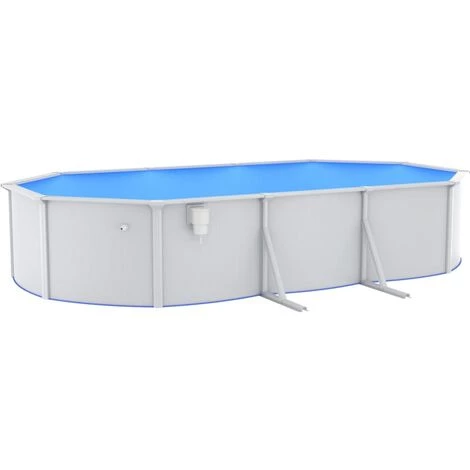 VidaXL Piscine Avec Pompe Filtrante à Sable Et échelle 610x360x120 Cm – Image 3