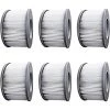 EINEMGELD Lot De 6 Filtres De Jacuzzi Pour Piscines Gonflables MSPA, Version Améliorée, Cartouche De Filtre Compatible Avec Tous Les Jacuzzi Actuels
