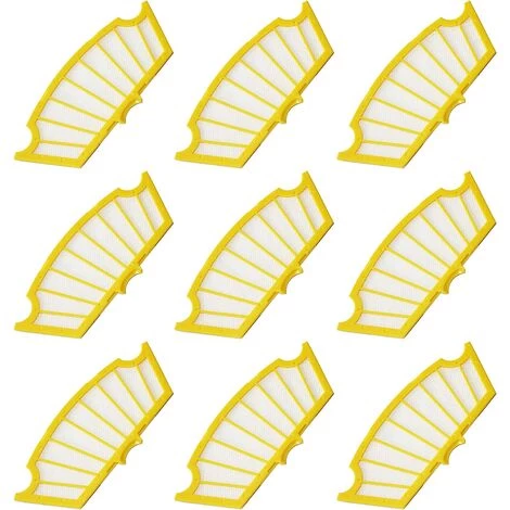 EINEMGELD Kit Complet De 9 Filtres Compatibles Avec Roomba 500. Pack De Pièces De Rechange Pour Filtre Série 5. Pièce De Rechange Avec Neuf Filtres.