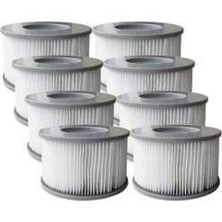 EINEMGELD Lot De 8 Cartouches Filtrantes De Rechange Pour Piscine Gonflable Mspa, Jacuzzi