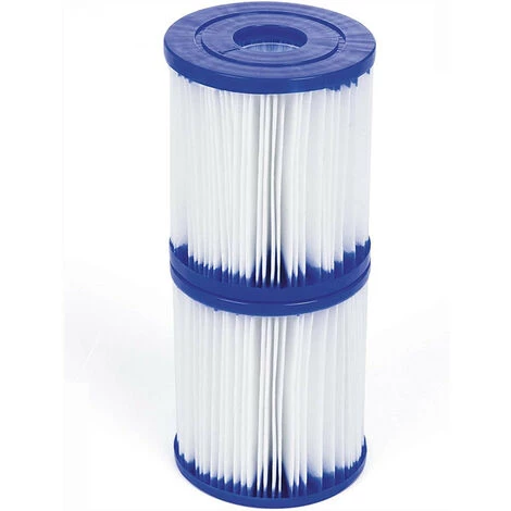 CATHERINE Pour Bestway Type I Accessoires De Filtre Cartouche De Pompe De Piscine Compatible Avec Les Pompes De Filtre 300 330 (2 Pièces) – Image 3