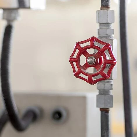 GALOZZOIT Volant De Vanne Poignée De Vanne En Fer Rouge Vanne à Boisseau Sphérique Vanne D'arrêt Robinet De Conduite D'eau Vanne Partie Supérieure Poignée 6x6mm 3 Pièces – Image 3