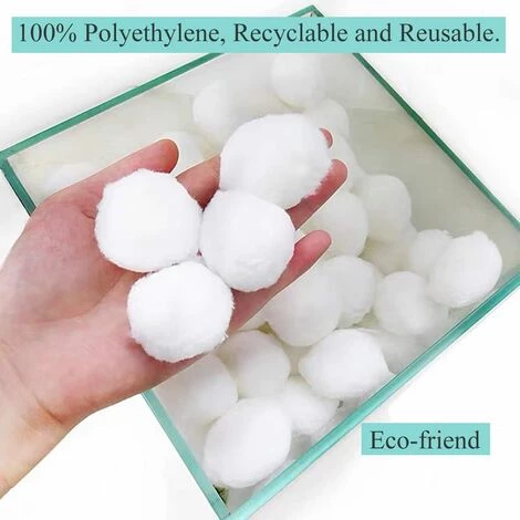 PERLE RARE Filtre Balle 200g Piscine Filtre Balle Piscine Filtre Balle Remplacement Piscine Filtre à Sable Pour Piscine Filtre Pompe Aquarium Filtre à Sable De Nettoyage â Image 3