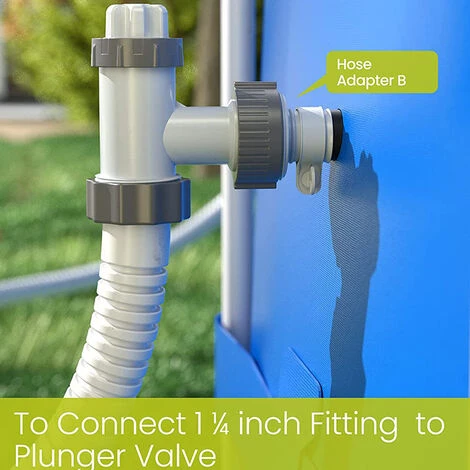 Kit D'accessoires Pompe Filtre Piscine Kit De Pièces De Filtre De Piscine Ensemble De Pièces De Rechange Et D'accessoires De Piscine Adaptateur De Tuyau Yoouyida – Image 4