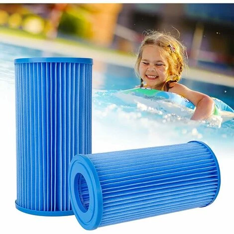 Générique Cartouches De Filtration Intex Pour Filtre Piscine,Compatible Avec Le Remplacement De La Cartouche Filtrante III FD3136 LITZEE (2pcs) Accessoires – Image 5