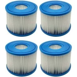 JOORRT Lot De 4 In-tex Type S1 29001E Cartouches Filtrantes De Pour PureSpa