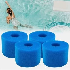 JOORRT Éponge Filtrante Type S1, Cartouche Filtrante RéUtilisable