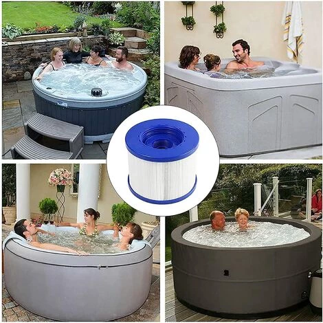 JOORRT Lot De 4 Cartouches Filtrantes De Rechange Pour Spa Hot Tub/Clever Spa - Avec Filetage à Vis - Pour Spa-N1407535/filtre Pour Mspa,Pour Spa Pool Filtre Kit D'entretien – Image 4