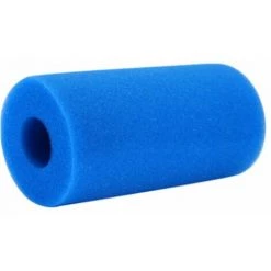 LIFCAUSAL Filtre De Piscine, Filtre De Piscine Pour Intex Type A Filtre De Piscine Réutilisable/lavable Cartouche De Mousse éponge Nettoyeur De Piscine, Bleu 10cmx20cm