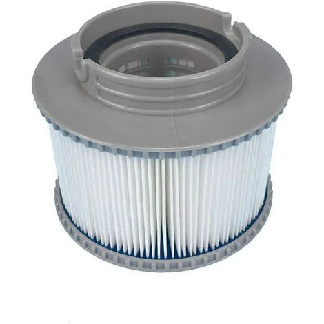 Lot De 2 Cartouches Filtrantes Pour Piscine, Accessoires De Filtre De Nettoyage De Piscine Gonflable De Rechange Pour Spa, Cartouche De Filtre Antimicrobienne Pour Spa Facile à Installer GrooFoo – Image 5