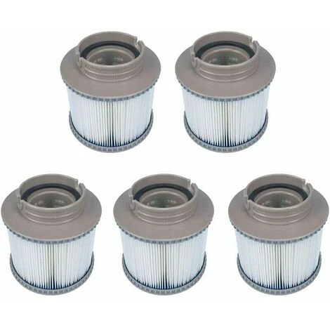 JOORRT Lot De 5 Filtres De Rechange Pour MSpa FD2089, Cartouche De Filtre Pour Piscine, Hot-subbs Et Spas