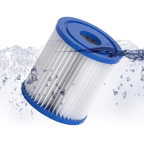 TANCYCO Cartouches De Filtre De Piscine Pour Remplacement De Pompes De Filtre De Piscine De Filtre à Cartouche Intex Type D – Image 3