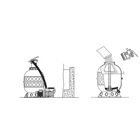 Filtre à Sable Seul Hayward Pro Series Hi Top - 14 M³/h – Image 4