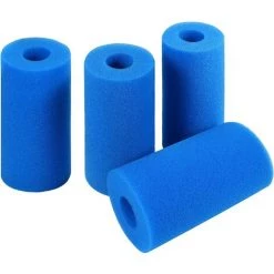 ZOLGINAH Éponge Filtrante Type A,Filtre De Piscine En Mousse,Filtre Éponge Cartouche,Mousse Pour Filtre Piscine Reutilisable,Filtre Spa Reutilisable (4pièces)