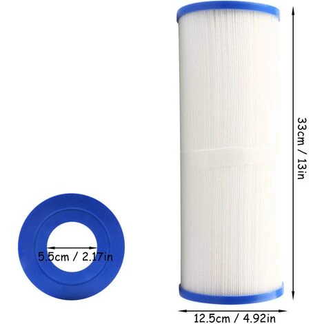 MOWZE Filtre D'aspirateur Adapté Pour Black, Filtre Filtre Pour Spa Compatible Avec Pleatco PRB50-IN, Unicel C-4950, Filbur FC-2390, Dynamic 03FIL1600, Pentair R173434 Cartouche Filtrante Pour Spa 50 M2 – Image 2
