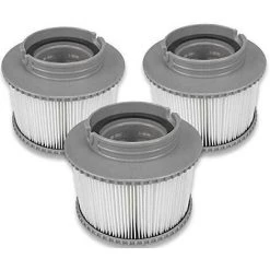 MOWZE Filtre MSpa,Cartouches De Filtre De Piscine,Filtre Cartouches De Rechange De Filtre MSpa Pour Baignoire,Spa,Piscine (3PCS) 3pcs
