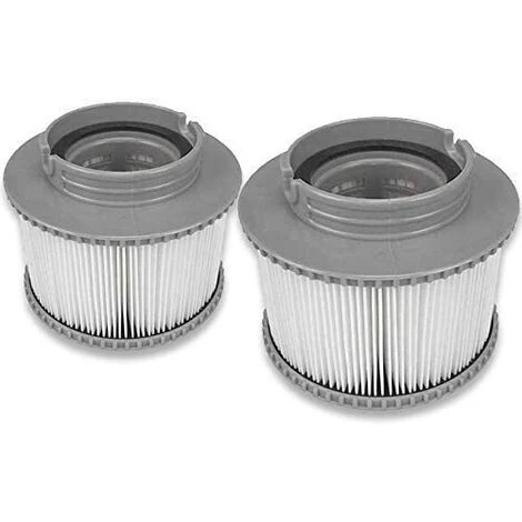 LYCXAMES Cartouches De Filtre De Piscine, Filtre Cartouches De Rechange De Filtre MSpa Pour Baignoire, Spa, Piscine (2pcs)