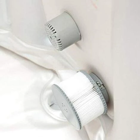 LYCXAMES Cartouches De Filtre De Piscine, Filtre Cartouches De Rechange De Filtre MSpa Pour Baignoire, Spa, Piscine (3pcs) – Image 4