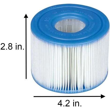 CHANCEY Intex 29001E Lot De 3 Cartouches Filtrantes De Type S1 Pour PureSpa,SEMAket – Image 2