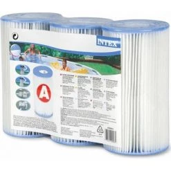 Intex Type A Filter Cartridge 10,7 X 20 Cm (3-Pack)