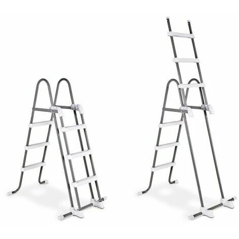 EXIT TOYS EXIT Stone Zwembad 540x250x122cm Met Filterpomp - Grijs