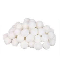 TANCYCO Boule Filtrante Piscine Outil De Filtre Aquatique Filtre Alternatif Boule De Fibre Lavable Réutilisable Filtration Nettoyage Boules Filtrantes (700g)