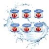 MEZHENG Cartouches De Filtre De Rechange Piscine Pour Intex S1, Filtre à Pour Remous Pour Purespa 29001e,Filtre Spa - Cartouches De Rechange Pour Piscine,Spa,Baignoire (6pièces)
