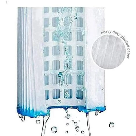 CESIèCLEFOU Lot De 4 Filtres Piscine Pour Taille I,filtres Pour Filtre Gonflable De Piscine,Cartouche De Rechange Pour Filtre De Piscine, Pour Le Nettoyage Des Tuyaux,Type I Lefou – Image 3