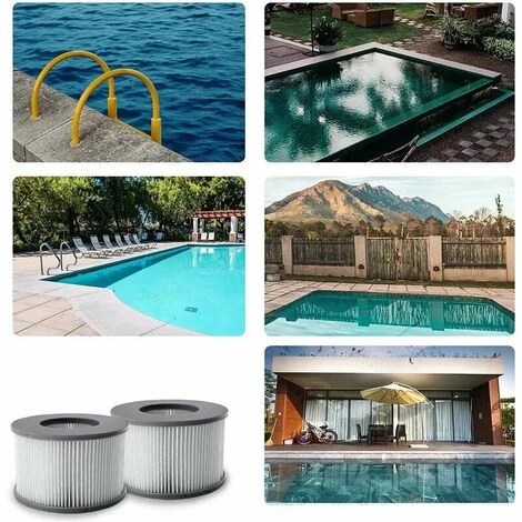 L'FLANEUR Filtre Spa Pour Mspa, Filtres Pour MSpa Piscines Gonflables, Cartouches Filtrantes Pour Spa Gonflable Mspa - Modèle à Partir De 2020 (4pcs) ANEUR – Image 5