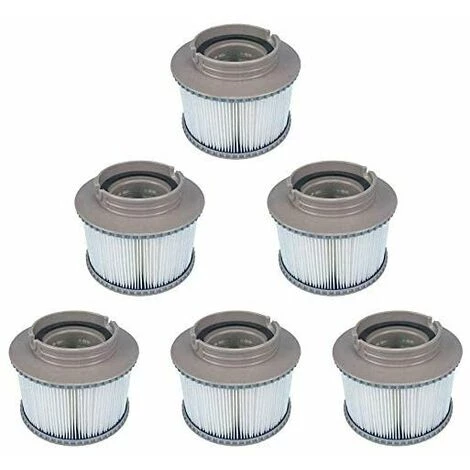L'FLANEUR Lot De 6 Filtres De Rechange Pour MSpa FD2089, Cartouche De Filtre Pour Piscine, Et Spas ANEUR