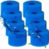 L'FLANEUR éponge Filtre S1 Pour Spa,Cartouche Filtre Piscine Pour Intex,Type S1 Pour Intex 29001 E Pure Spa,Réutilisables Et Lavables, Filtre En Mousse Pour Spa, Piscine (8 Pcs) ANEUR
