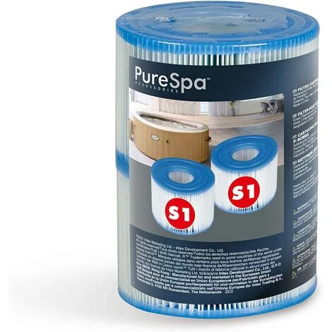 OSQI Cartouche Filtrante Intex JA29001, Paquet De 2 - Blanc – Image 2