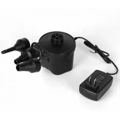 MERéTéET Pompe Piscine Intex 240V, Petite Pompe à Air Domestique,Pompe Electrique De Camping Filtre à Sable , Pompe Piscine Avec 3 Buses