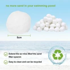 MEZHENG Boule De Filtre De Système De Filtre à Sable, Boule De Filtre De Piscine