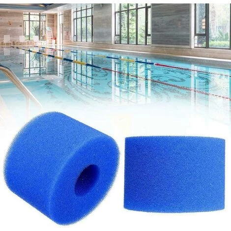 DONTODENT Piscine Filtre Eponge Eponge Mousse Lavable Pour Filtre à Bain à Remous 10.8x7.3x4cm 6pcs Surf & Diving-Piscines Et Accessoires-Piscine Accessoires – Image 5