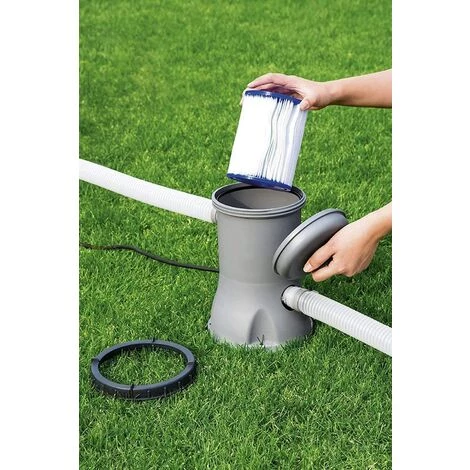 PESCE Filtre De Piscine Type 2, Convient Pour Bestway 58094 - Cartouche De Filtre De Piscine, Facile à Mettre En Place (4 Pièces) – Image 3