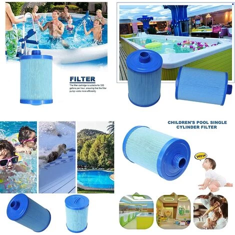 JUNJUN Filtre De Spa, Filtre 2 Pièces, Filtre De Rechange Pour Jacuzzi, Bain À Remous Professionnel – Image 4