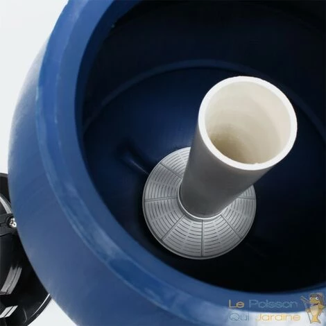 LEPOISSONQUIJARDINEFR Filtre à Sable Pour Piscines Hors Sol, Petites Piscines, Vanne 5 Voies - Bleu – Image 5