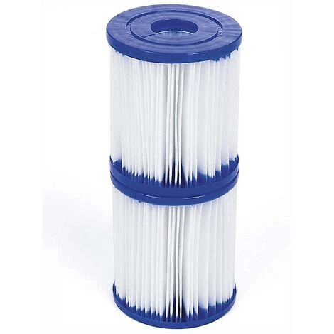 ENLENK L'élément Filtrant De La Pompe De Filtre De Piscine Convient Aux Accessoires De Filtre Bestway I Et Est Compatible Avec La Pompe De Filtre 300 330 (2 Pièces)