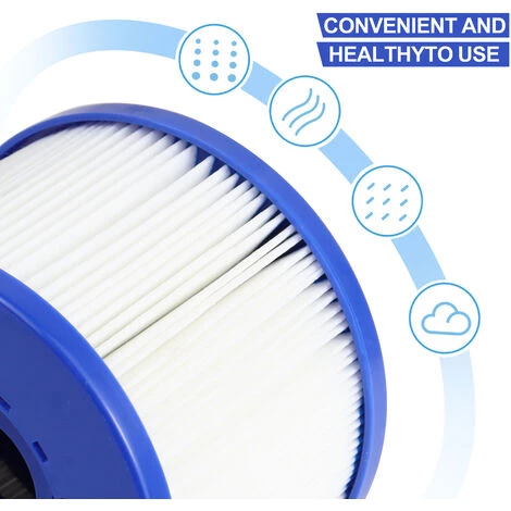 YOOUYIDA Filtre Spa Spin-On, Cartouche Spin-On Gonflable Pas De 60 Mm, Cartouche Spa Compatible Avec Cosy Spa, Clever Spa Et Plus, Filtre Spin-On (4 Pièces) â Image 5