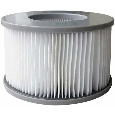 Cisea 2 Cartouches Filtrantes De Remplacement Pour Spa Gonflable MSPA + 2 Filets De Protection