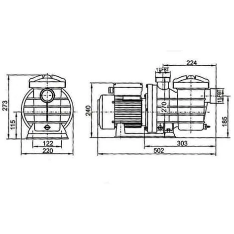 MAREVA_ACCESS Pompe Centrifuge Auto-amorçante MAREVA Eco-Premium Avec Préfiltre - 0.25 CV - 608000 – Image 5
