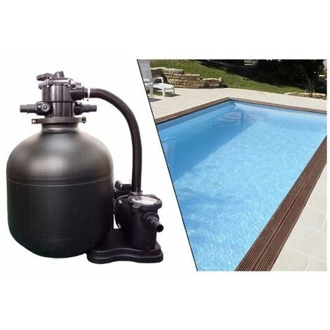 O'CLAIR Groupe De Filtration Plati Clair Premium 8m3/h Pour Piscines Jusqu'à 35m3 – Image 2